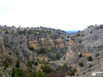 Cañón y Arrecife de Castrojimeno-Valdehornos; fin de semana romantico sierra de madrid senderismo ga